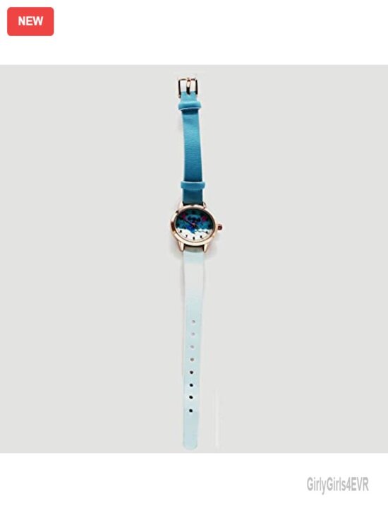 Disney Stitch Analog Watch with Faux Leather Strap, Quartz Movement, Adjustable main image 4